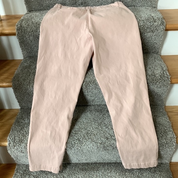Style & Co. Straight Pink Mid Rise Twill Pants - Picture 7 of 7